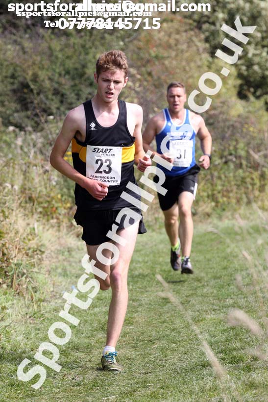 Senior mens and veteran relays, Sunderland Harriers Cross Country Relays, Farringdon, Sunderland . Photo: David T. Hewitson/Sports for All Pics